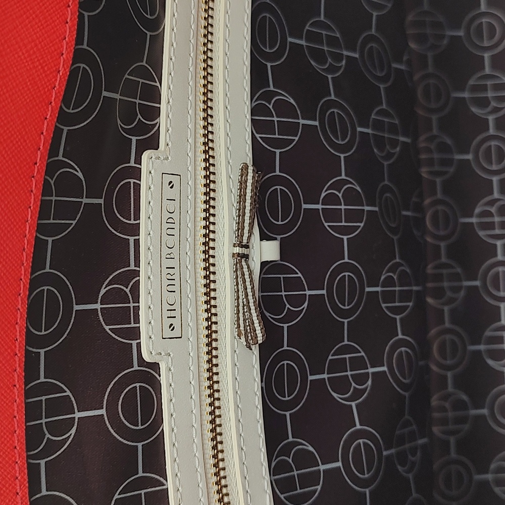 Henri Bendel Red Crossbody Satchel - Picture 9 of 15